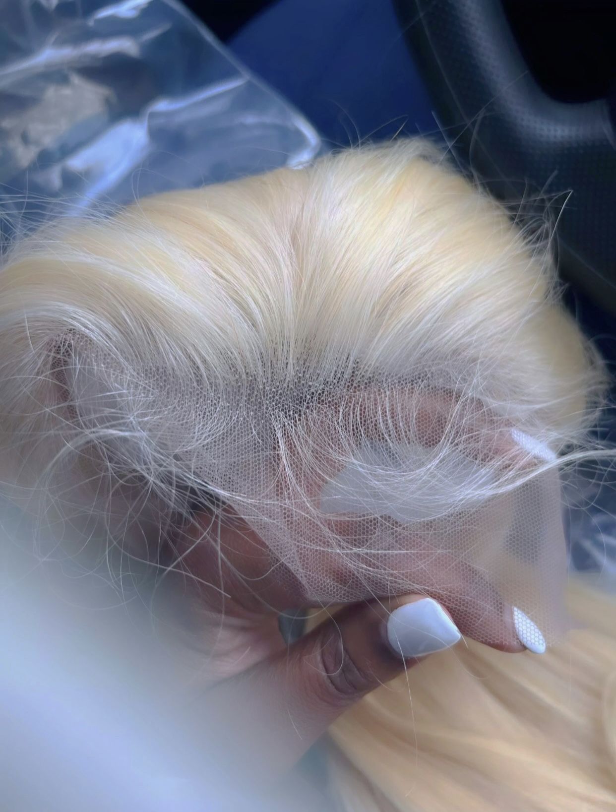 13x6 30” 613 Straight Lace Wig
