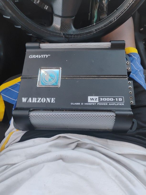 Gravity Warzone Class D Mosfet Power Amplifier