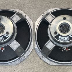 Pair Of Vintage 12 Inch Scorpion Guitar Speakers !!