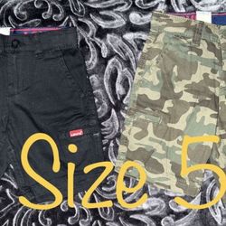 Toddler Boy Cargo Levis Shorts