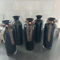 Vases/centerpieces Black And Gold