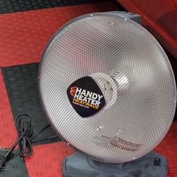 New Handi Heater 1500-Watt 18.5 in. Electric Ceramic Parabolic Space Heater with Tip-Over Safety