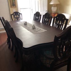 4’x8’compsite Table With 8 Chairs
