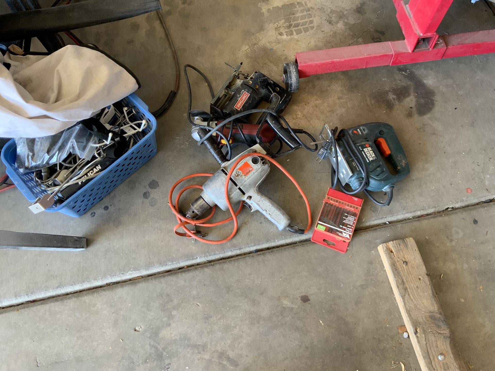 Saws and 1/2 inch Drill