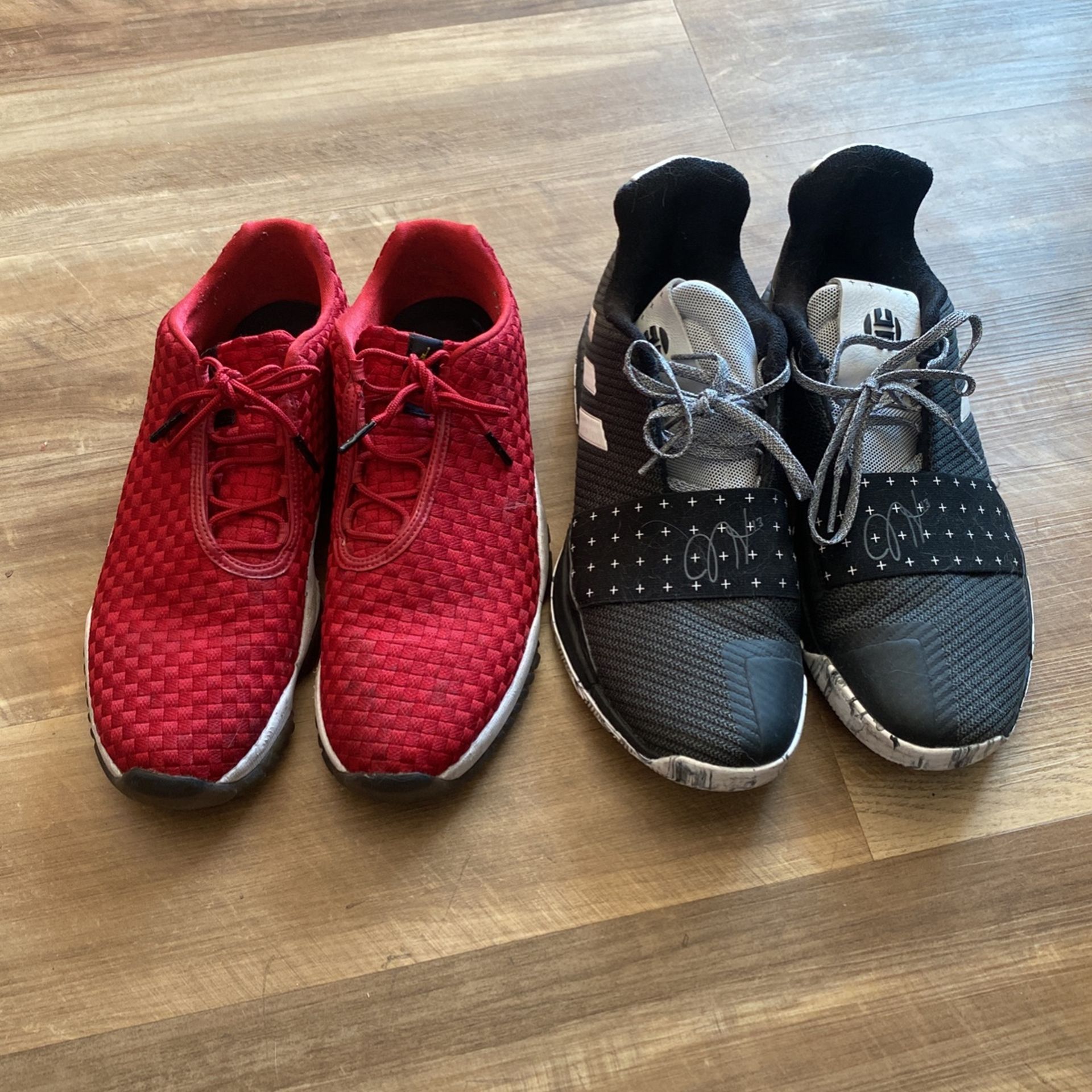 Jordan & Harden Size 10.5