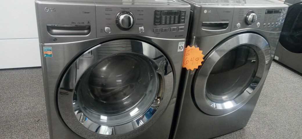 SET UNITS LG WASHER AND DRYER WORK GREAT INCLUDING WARRANTY DELIVERY AVAILABLE