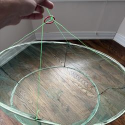 Folding Fishing Trap / Fish Basket — 30”