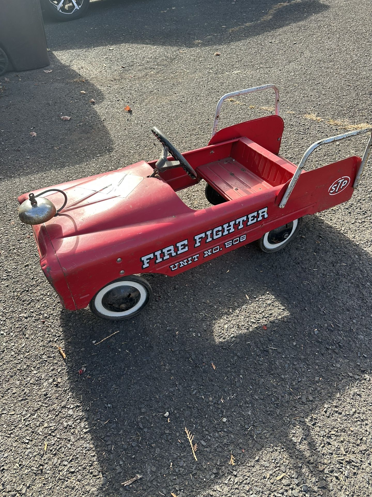 1950s Fire Truck Pedal Car