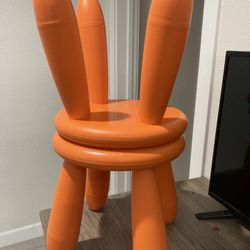 Ikea Kid Stools Orange 
