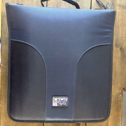 Crop In Style Scrapbook Embellishment Holder with supplies