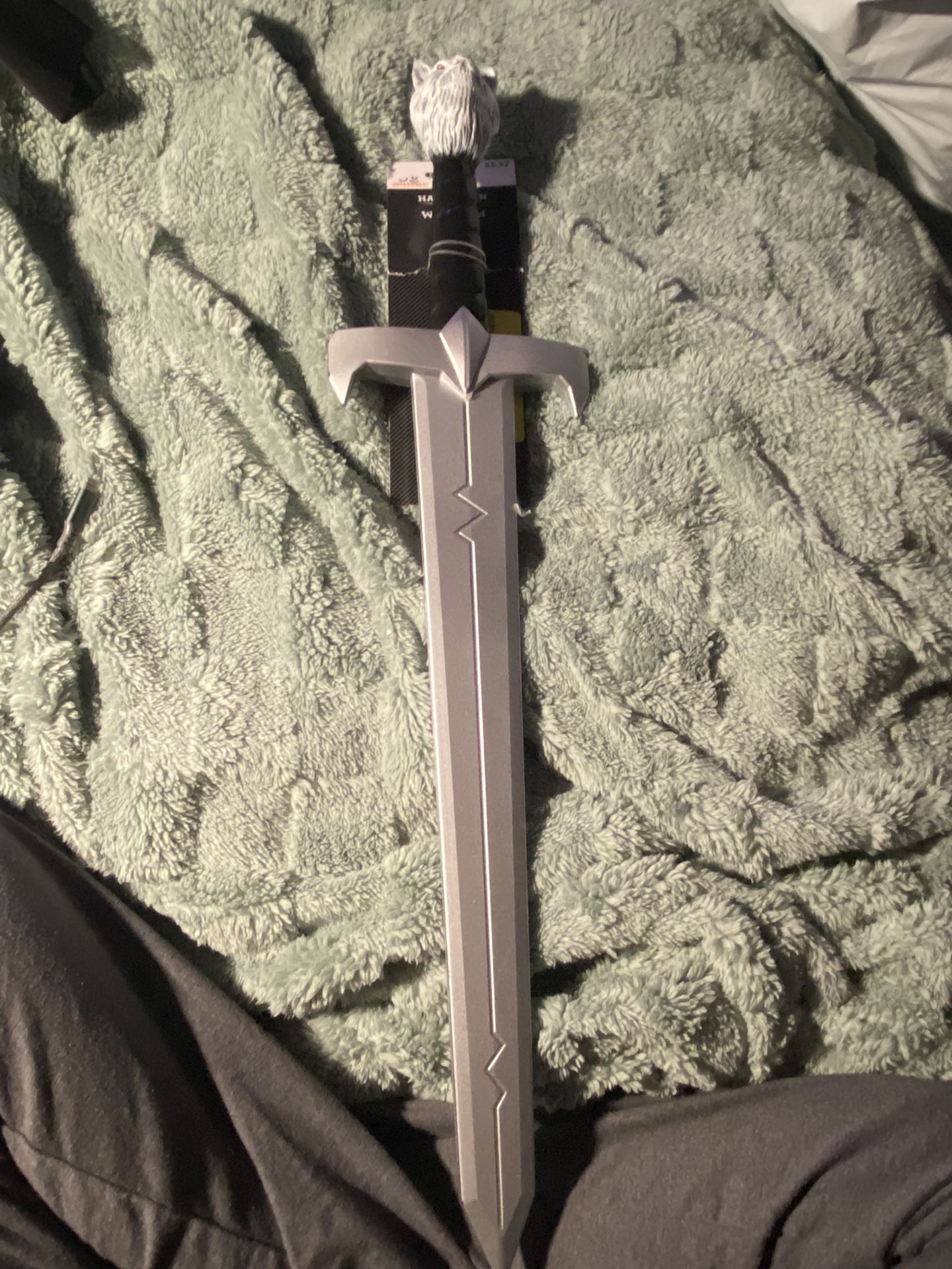 Plastic wolf sword