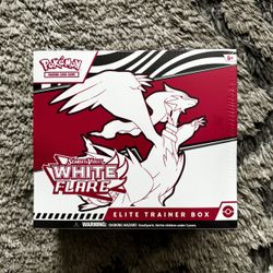White Flare Pokemon Elite Trainer Box