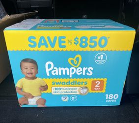 Pampers Swaddlers Size 2 Diapers