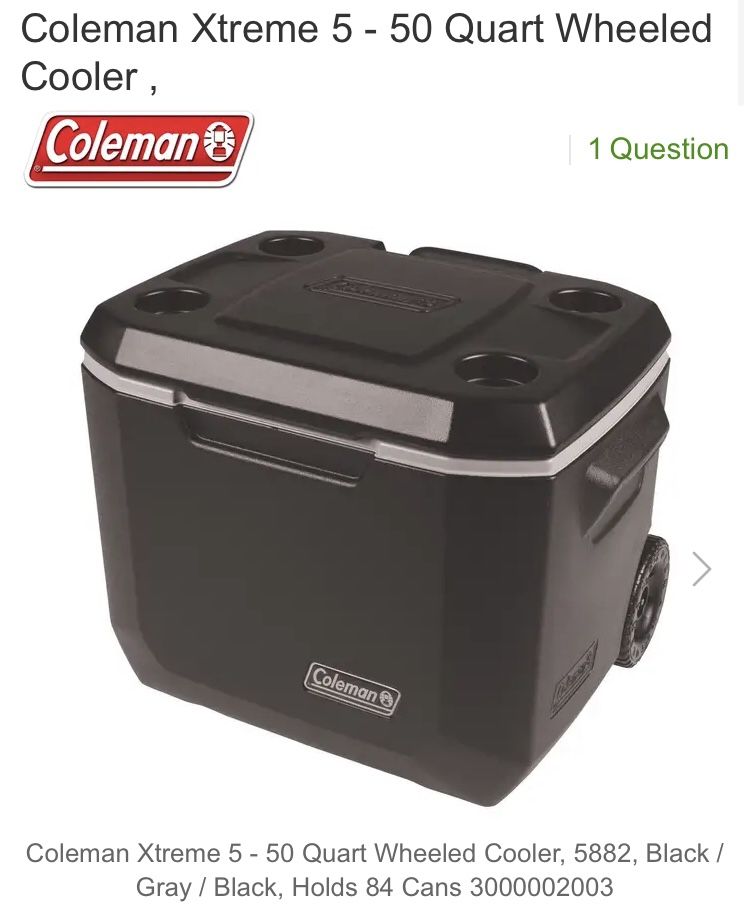 Coleman Cooler 
