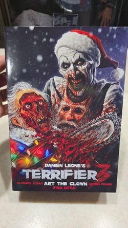NECA Terrifier 3 Ultimate X-Mas Art the Clown Action Figure