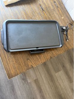 Electric griddle