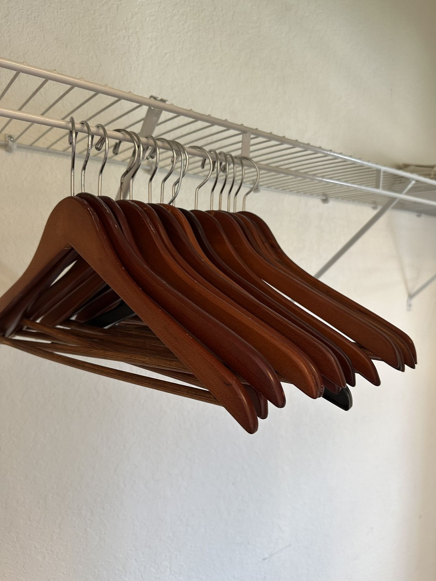 Wooden Hangers, Over 100