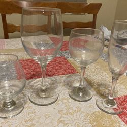 Wine Glasses Assorted 