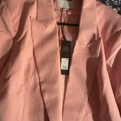 Pink Fashion Nova Blazer