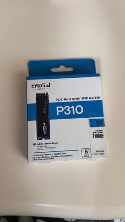 Crucial P310 1TB Gen4 NVMe SSD – Brand New