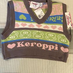 Forever 21 Hello Kitty Cropped Vest