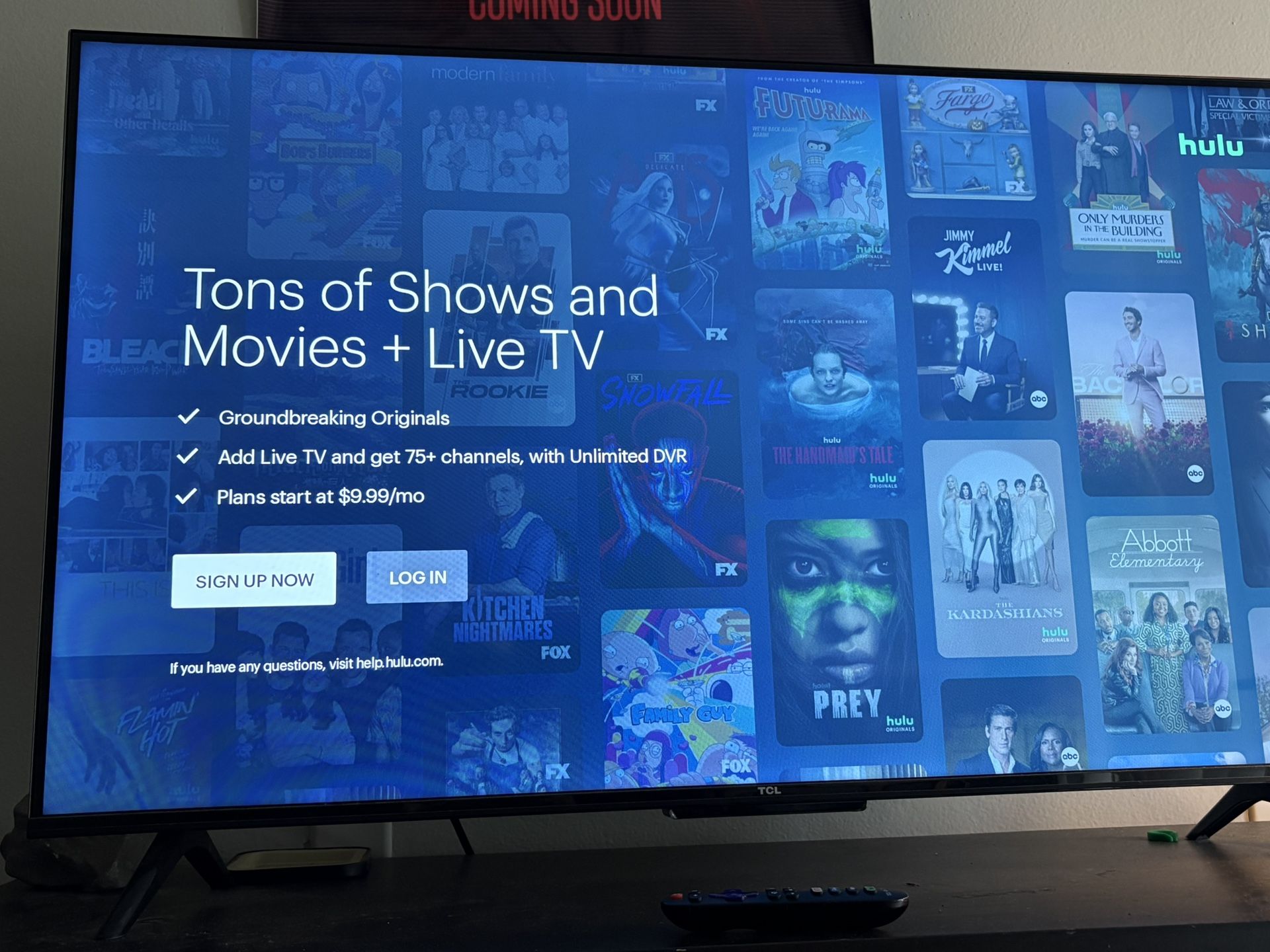 TCL 43” Roku Smart TV – LIKE NEW