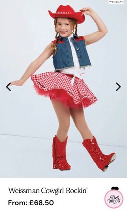 Weissman Cowgirl Rockin' Dance Costume