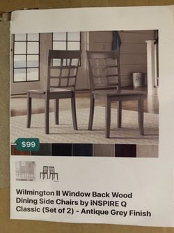 Brand New Chairs Set of Two