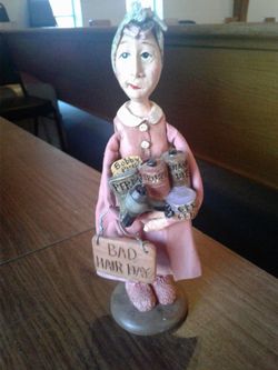 Bad Hair Day Figurine