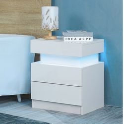 LED nightstand for room