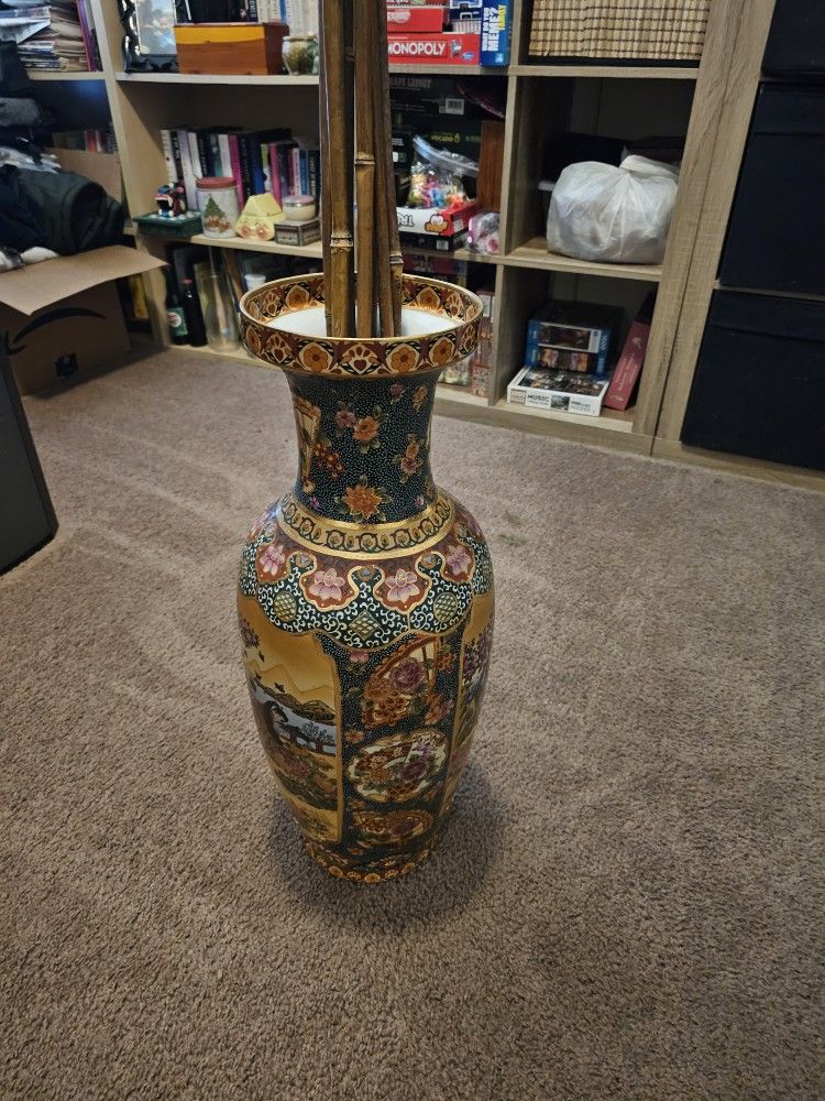 Chinese Porcelain Satsuma Vase