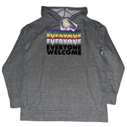 Pride Women’s Gray Pullover Hoodie Sweatshirt XS New