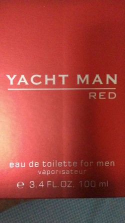 yacht man red