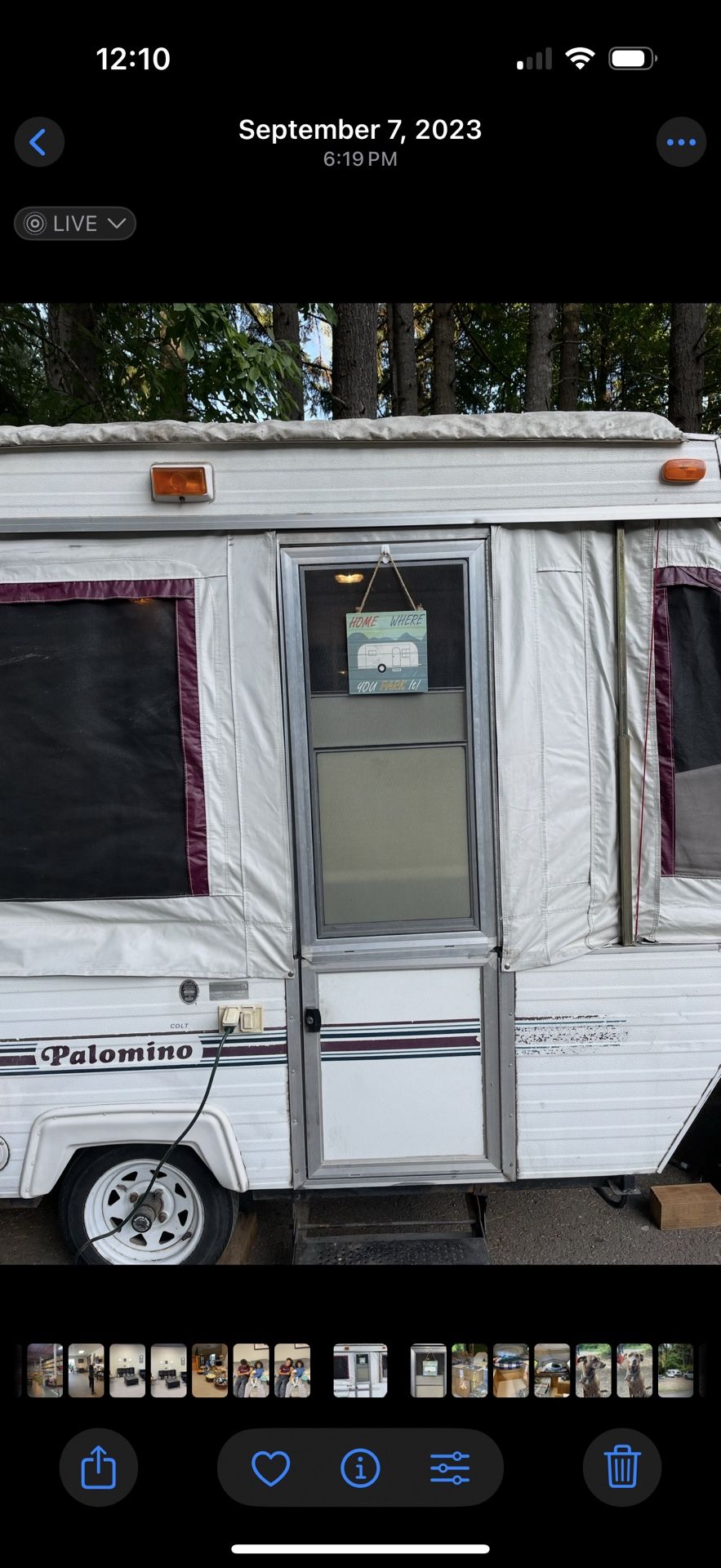 1996 FRRV COLT Pop-Up Trailer 