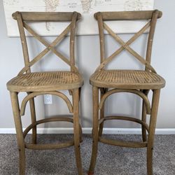 Rattan Counter height Chairs