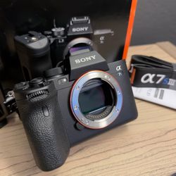 Sony A7siii Mint Condition