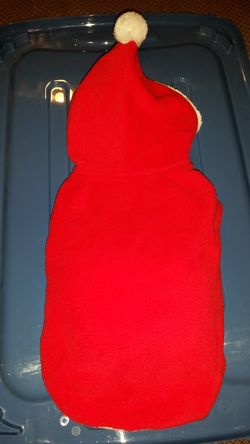 Santa Pet Costume NEW