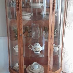 Lighted China Cabinet