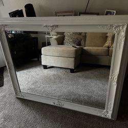 White Decorative Mirror