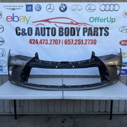 2015 2016 2017 Toyota Camry Front Bumper Cover Used + Fog Light Fog Lamp Turn Signal Left And Right Passenger Driver Side LH Used OEM