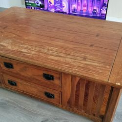 Wooden Coffee Table 