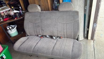 Rear seat to a 1998 Astro Van
