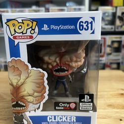 VAULTED EXCLUSIVE Clicker Last of Us Funko Pop #631 Video Games TLOU Playstation