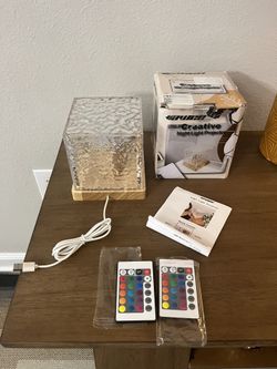 ✨ Water Ripple Night Light Projector - Magical Vibe at Home! ✨