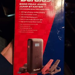 DURALAST 2000 PEAK AMPA JUMP STARTER