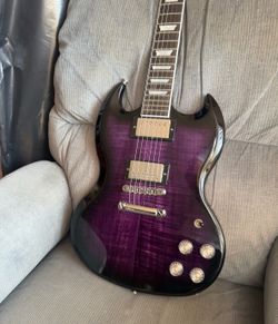 MINT GIBSON SG Purple Burst AA Electric Guitar