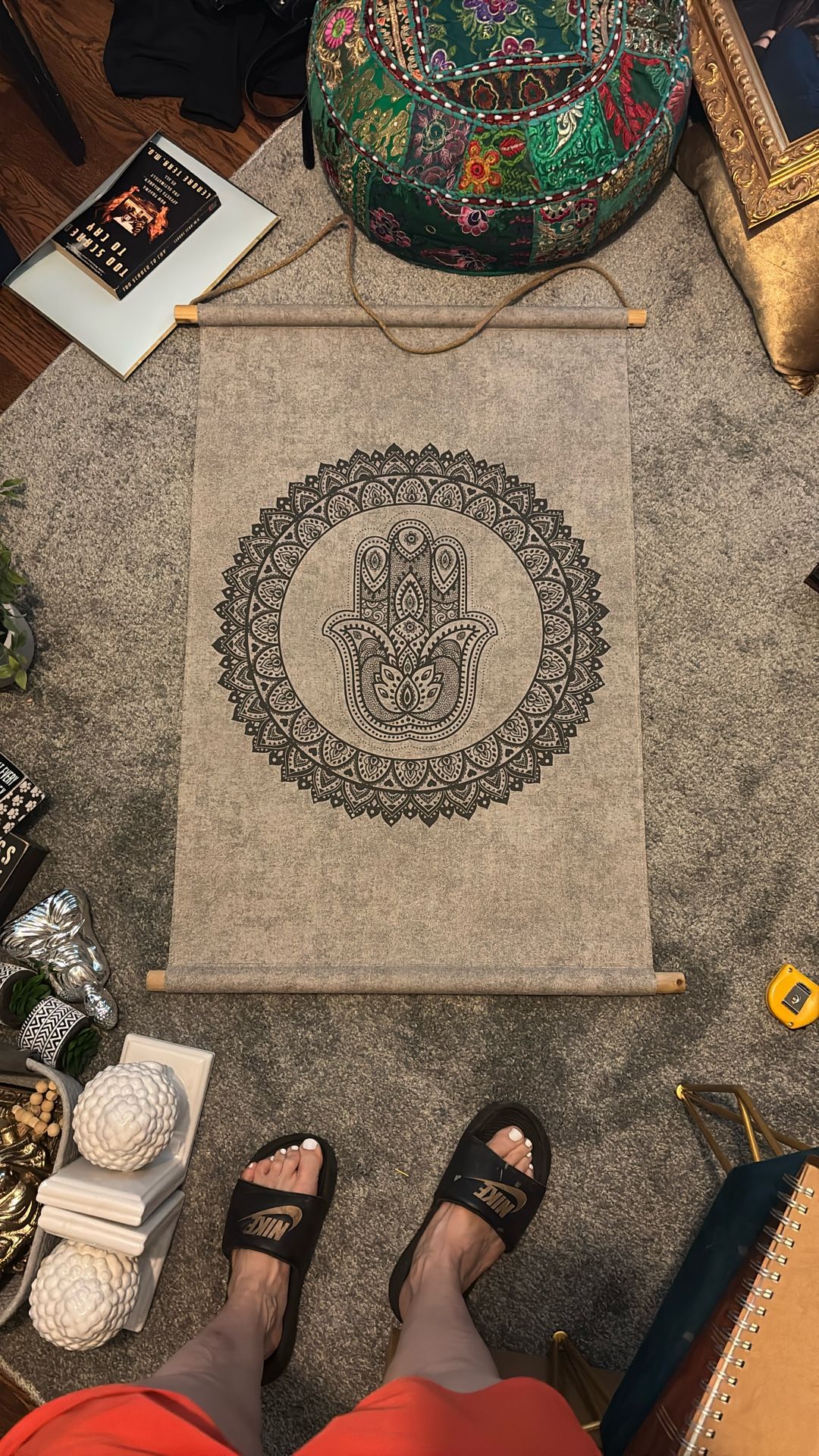 Clothe hamsa Wall Hanging