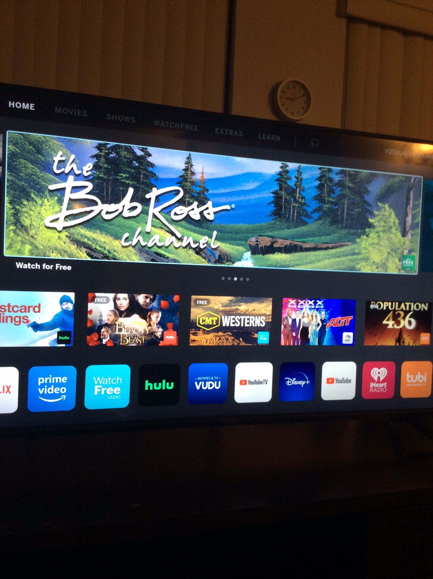 50”Vizio 4K Smart Tv Lots of app/Netflix & Hulu & much more.