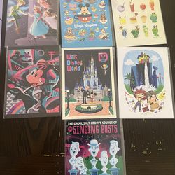 Disney World postcard Lot