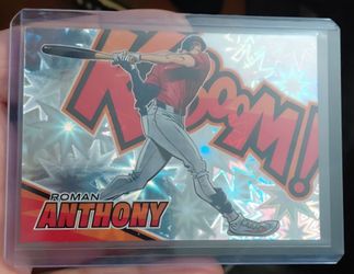 Roman Anthony Holo Baseball Trading Card